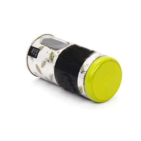 metal cylinder box with window